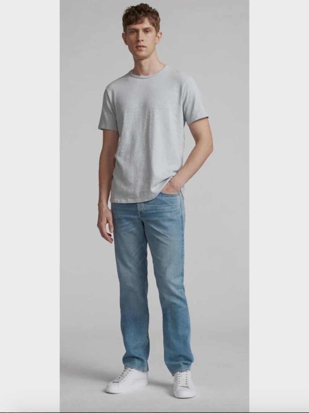 Rag & Bone 34" Fit 2 Slim Blue Jeans - Size 30